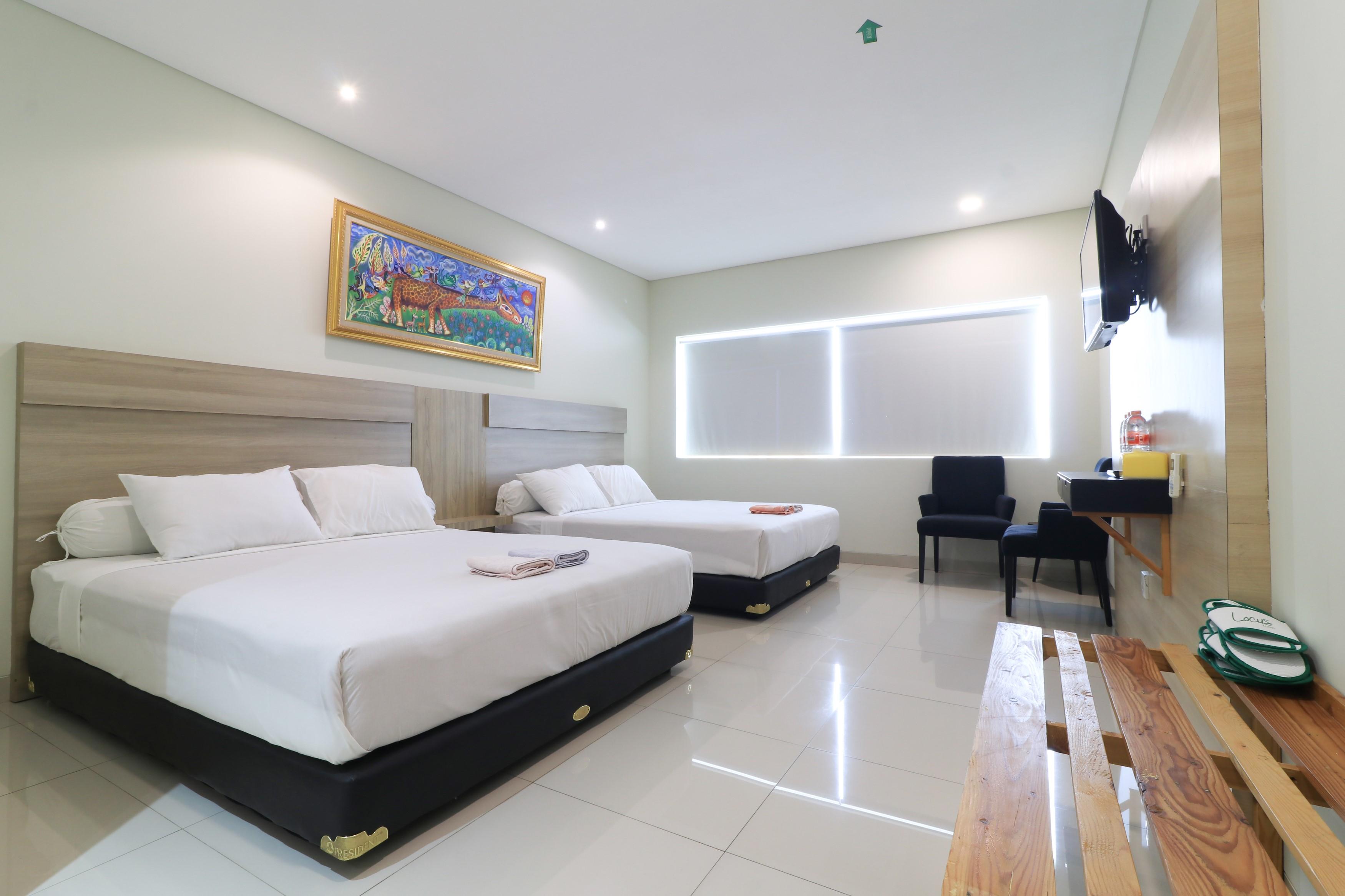 Locus Rooms Bandung Buitenkant foto